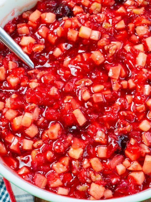 Cranberry Apple Jello Salad