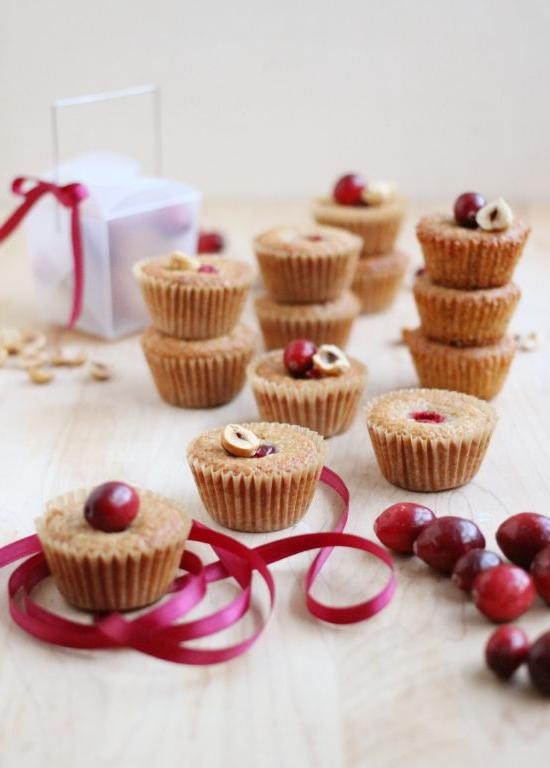 Cranberry Hazelnut Financiers