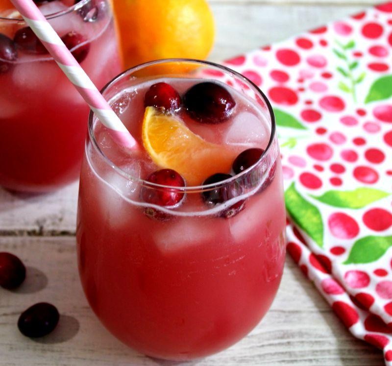 Cranberry Kiss Holiday Shot