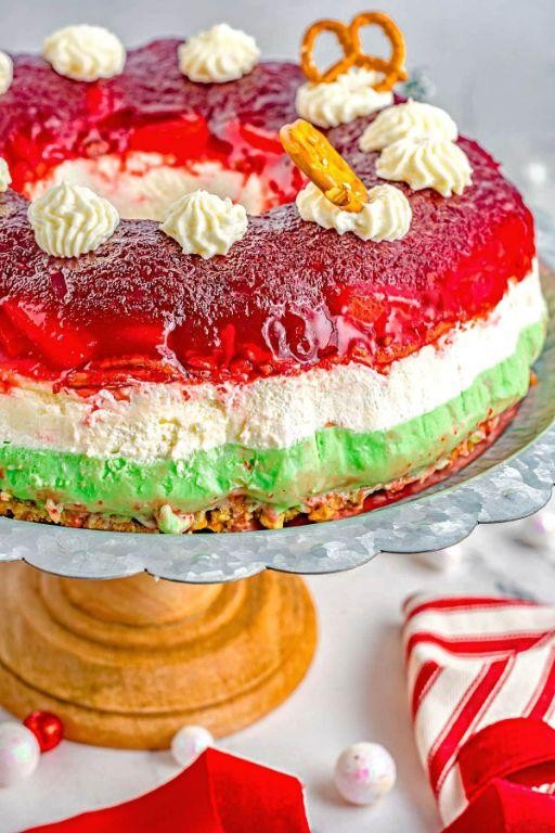 Cranberry Lime Jello Salad