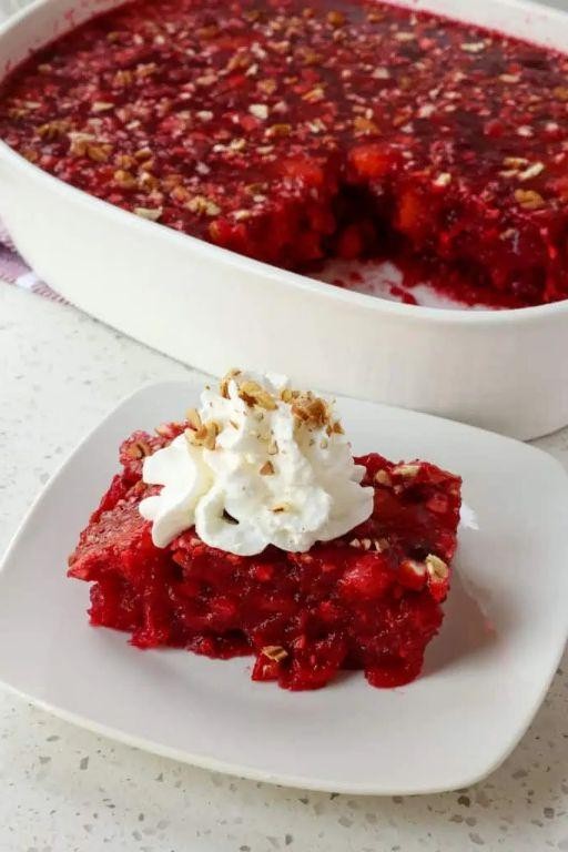 Cranberry Mandarin Jello Salad