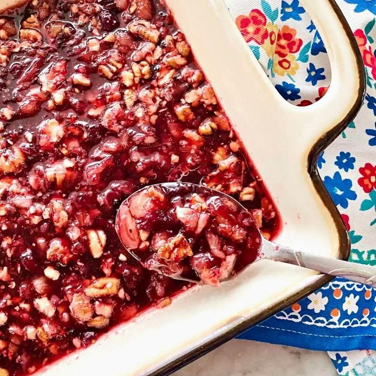 Cranberry Pecan Jello Salad
