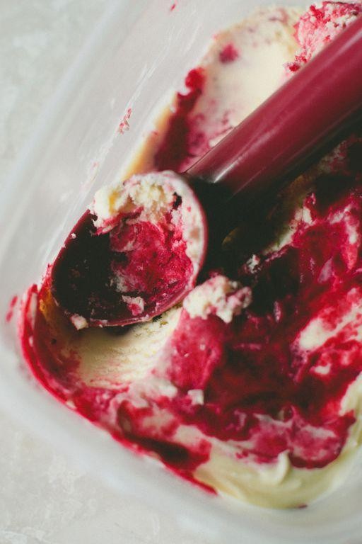 Cranberry Sauce Ice Cream