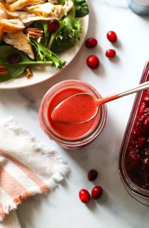 Cranberry Sauce Salad Dressing