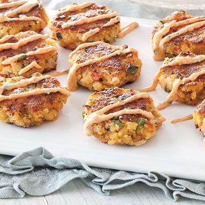 Crawfish Tail Cakes with Remoulade Sauce