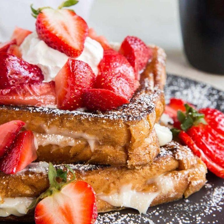 Cream Cheese Stuffed French Toast