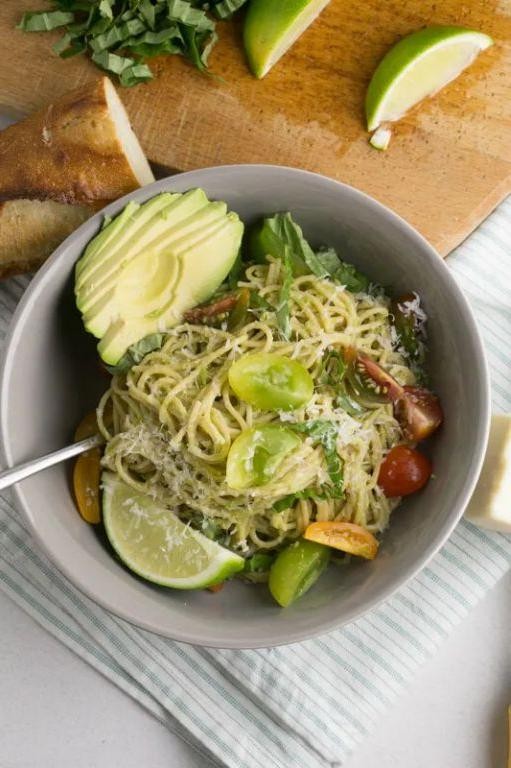 Creamy Avocado Lime Pasta