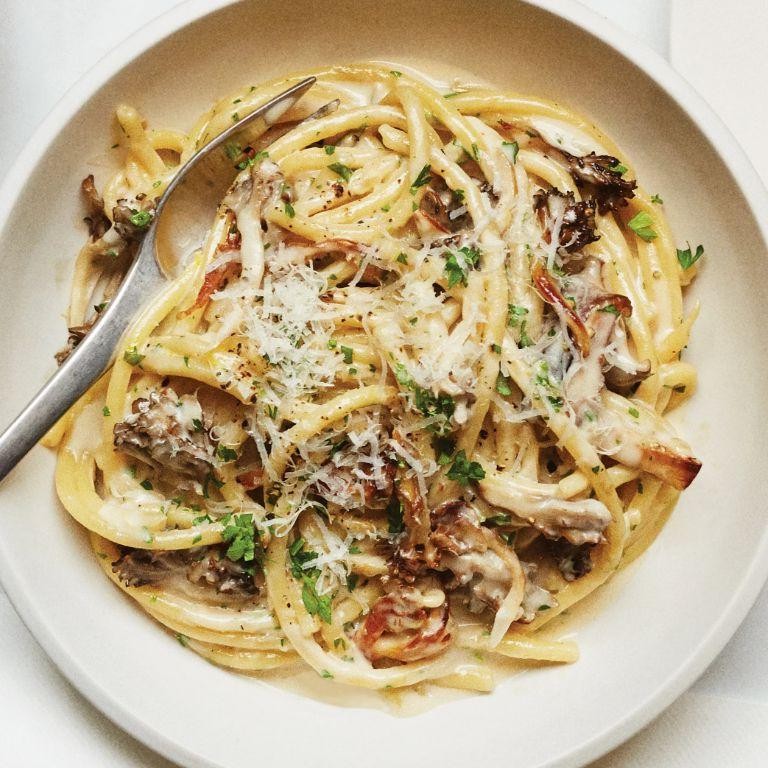 Creamy Butter Mushroom Pasta