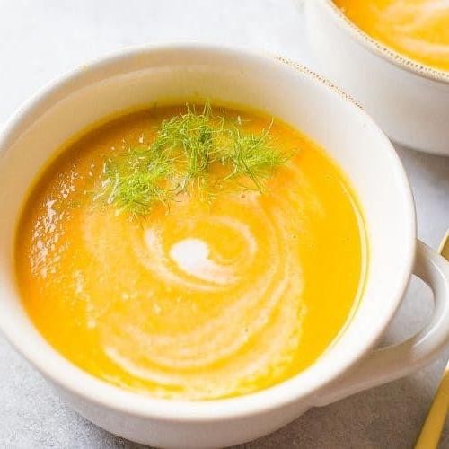 Creamy Carrot and Ginger Soup