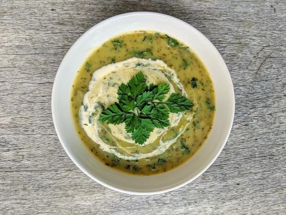 Creamy Chervil Soup