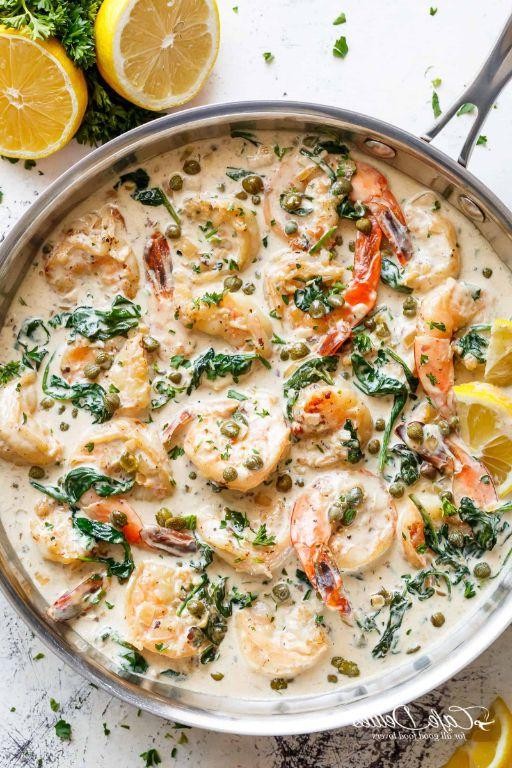 Creamy Garlic Parmesan Shrimp Casserole