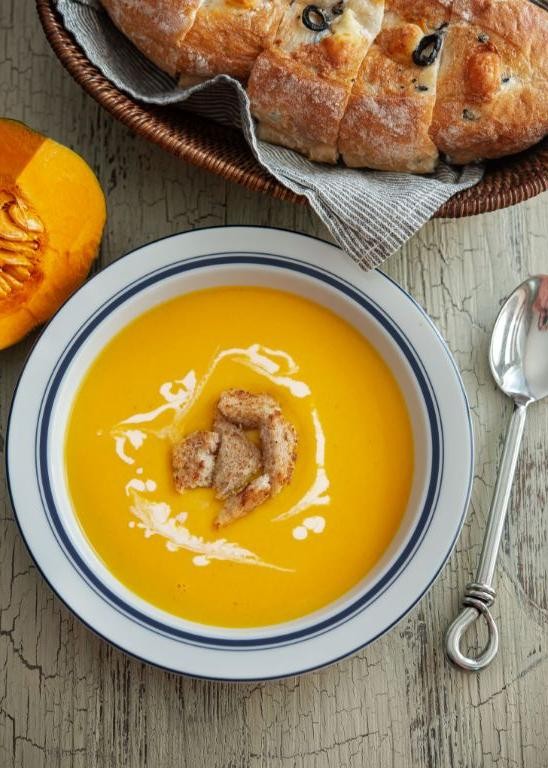 Creamy Kabocha Squash Soup