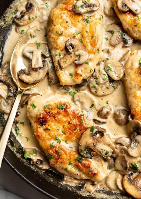 Creamy Mushroom Chicken Breast
