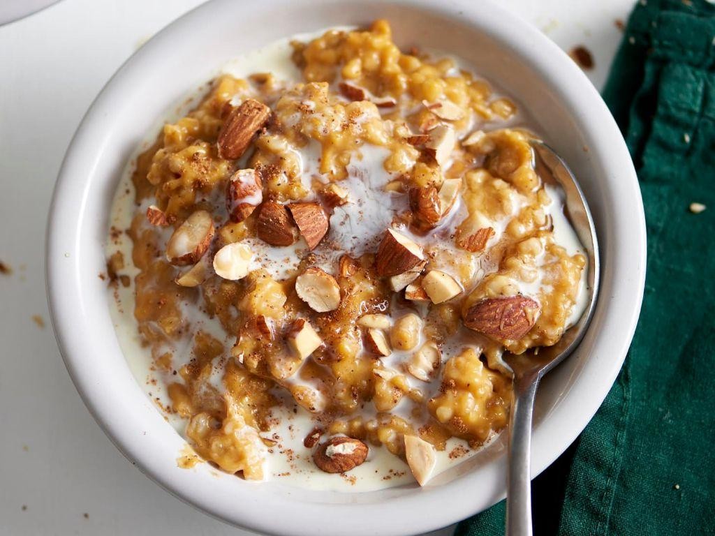Creamy Pumpkin Spice Oatmeal