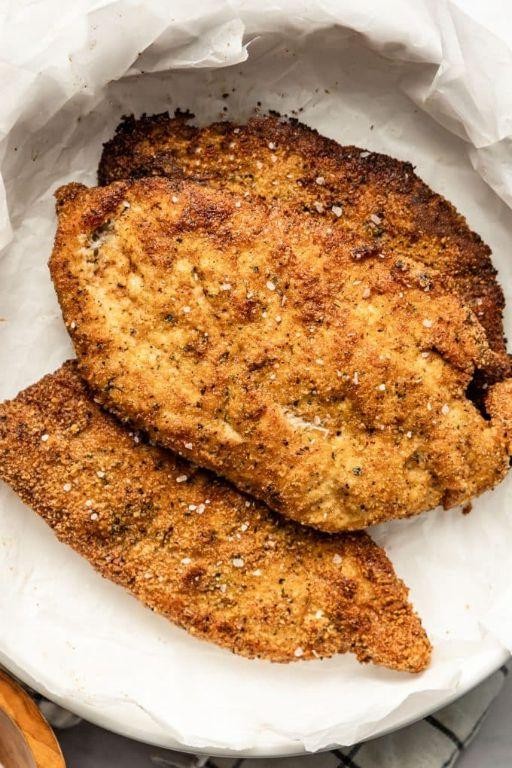 Crispy Almond Flour Chicken Cutlets