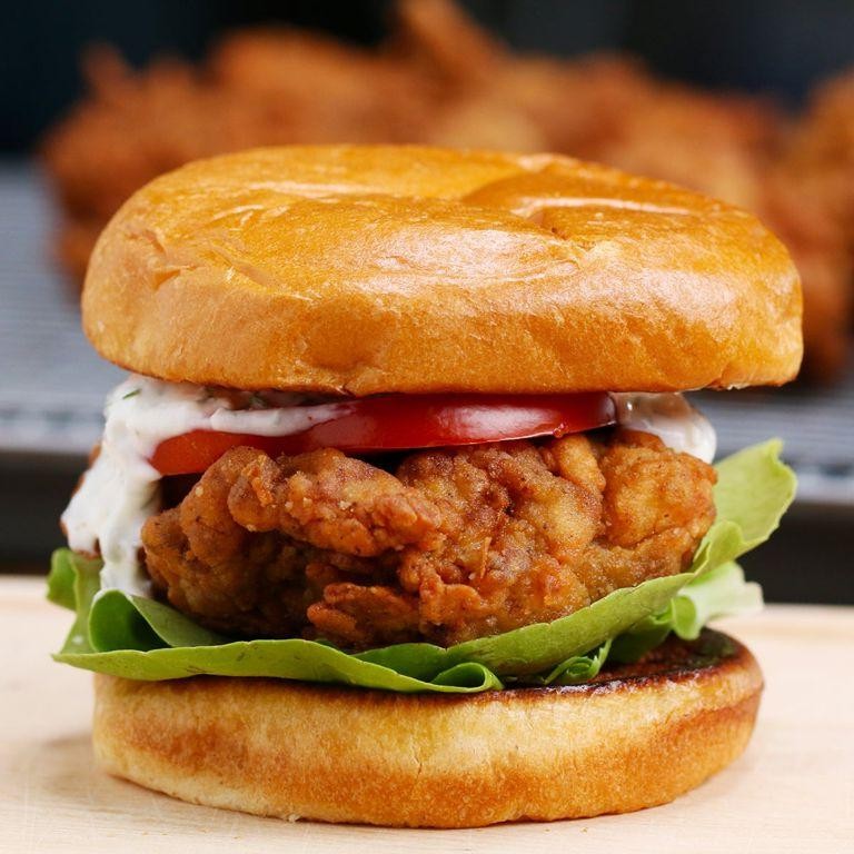 Crispy Buttermilk Chicken Sandwich