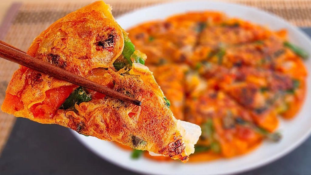 Crispy Korean Kimchi Pancakes