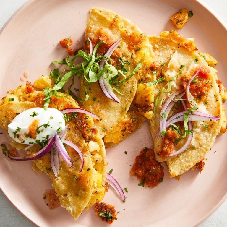 Crispy Potato Tacos