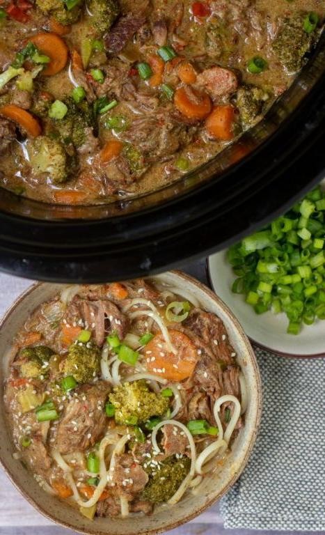 Crockpot Thai Lemongrass Beef Stew