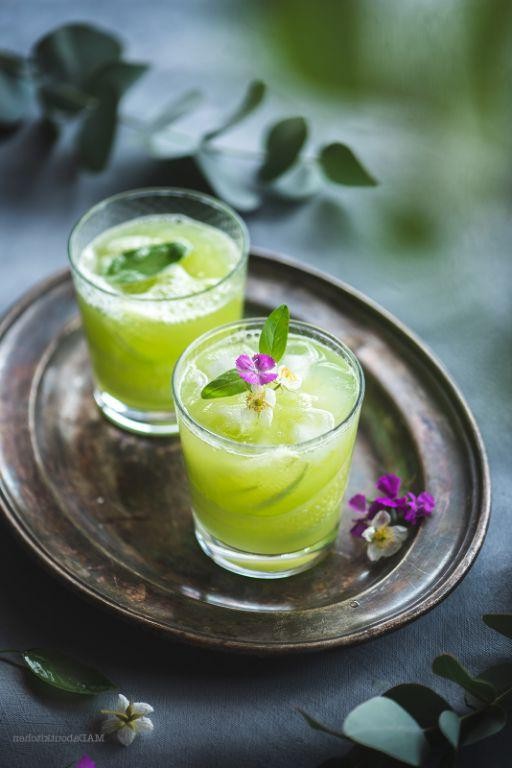 Cucumber Basil Lemonade