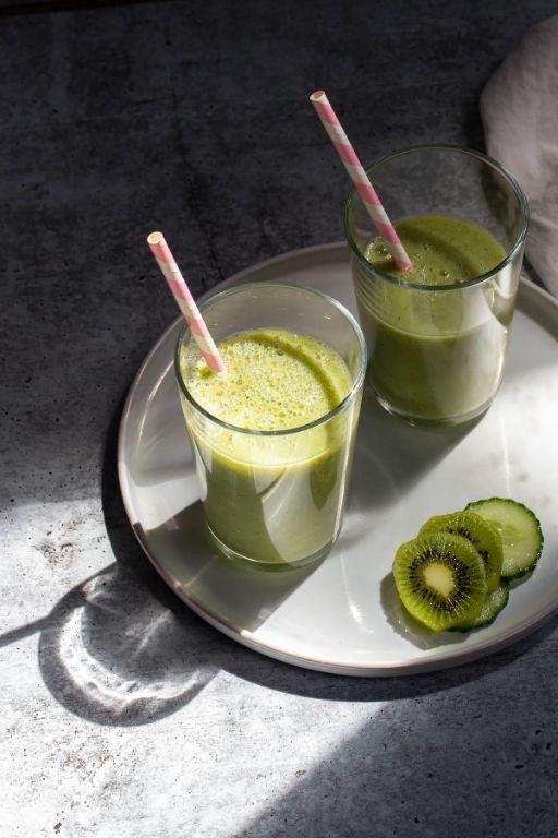 Cucumber Kiwi Green Juice