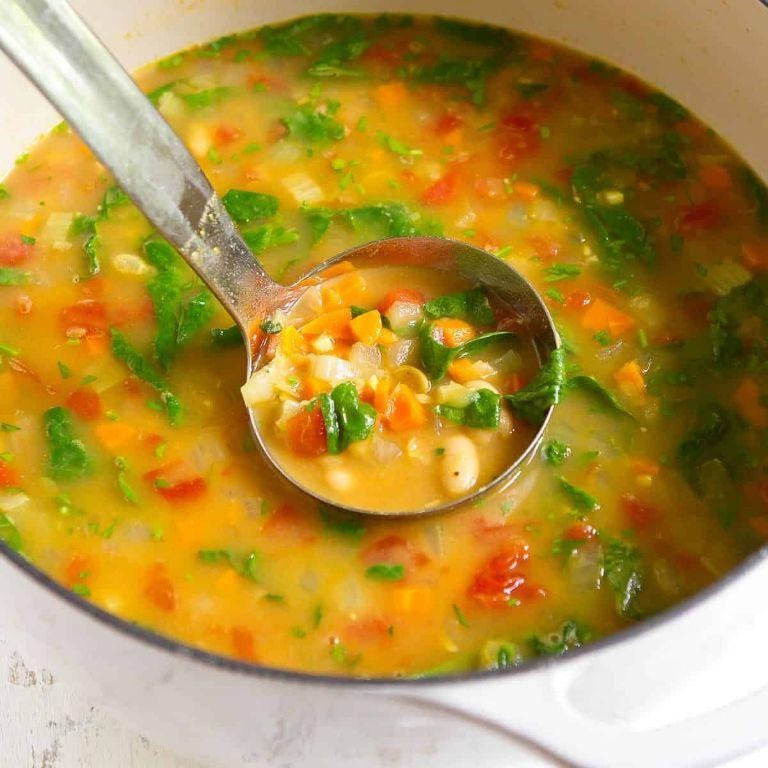 Curried Coconut and Bean Soup