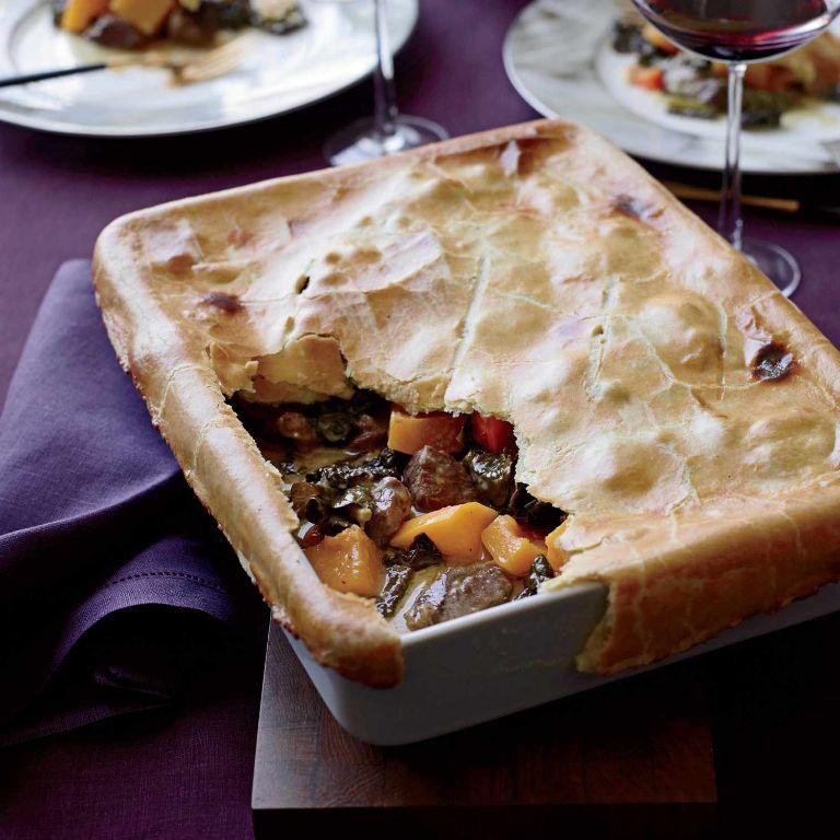 Curried Lamb Meat Pie
