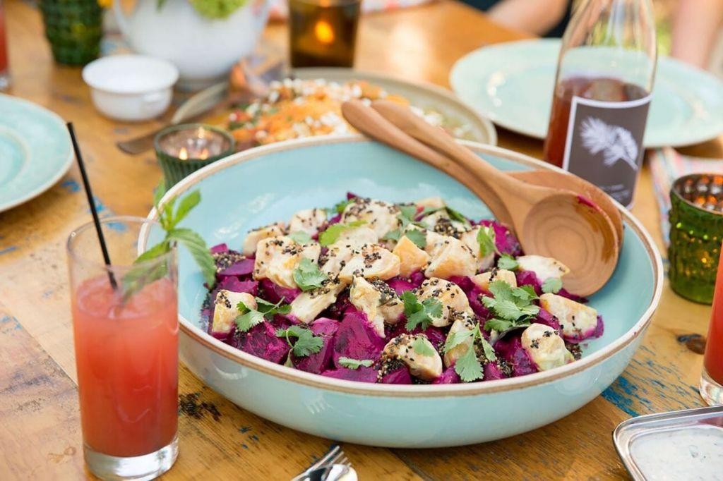Curry Leaf and Beetroot Salad