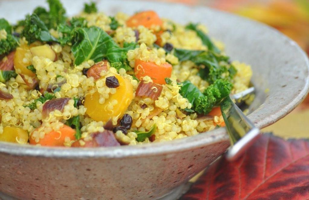 Curry Leaf and Quinoa Pilaf