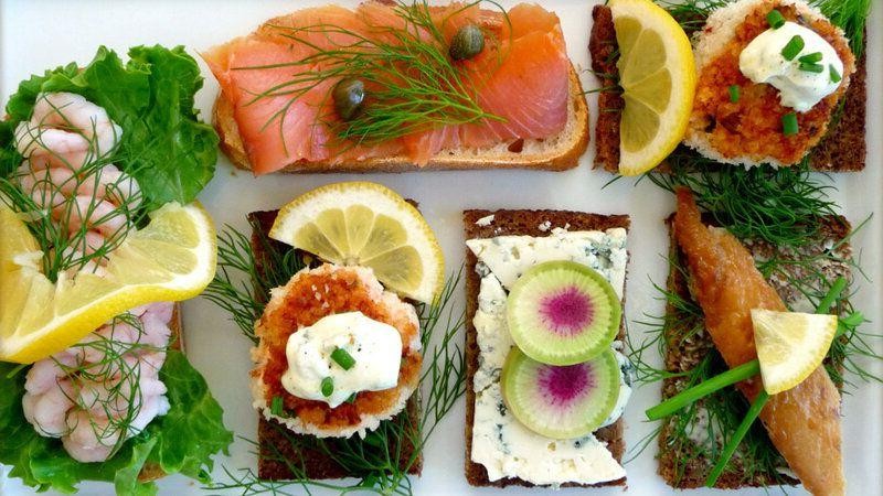 Danish Smørrebrød (Open-Faced Sandwiches)