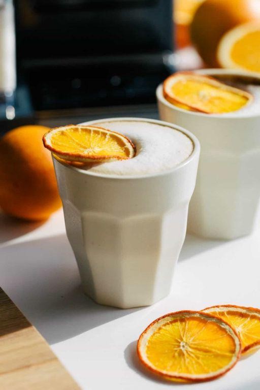 Dark Chocolate Orange Latte