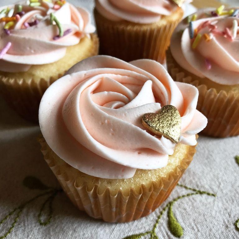 Delicate Rosewater Buttercream Icing