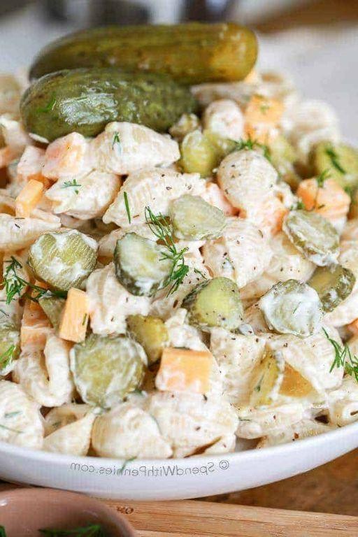 Dill Pickle Pasta Salad