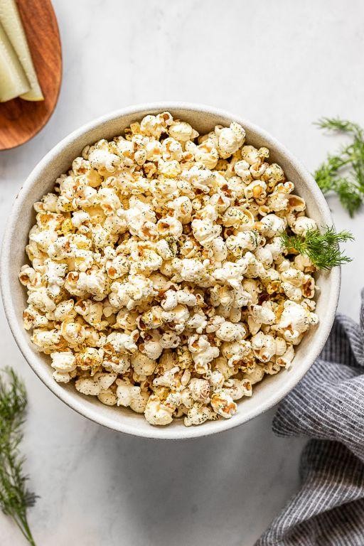 Dill Pickle Popcorn