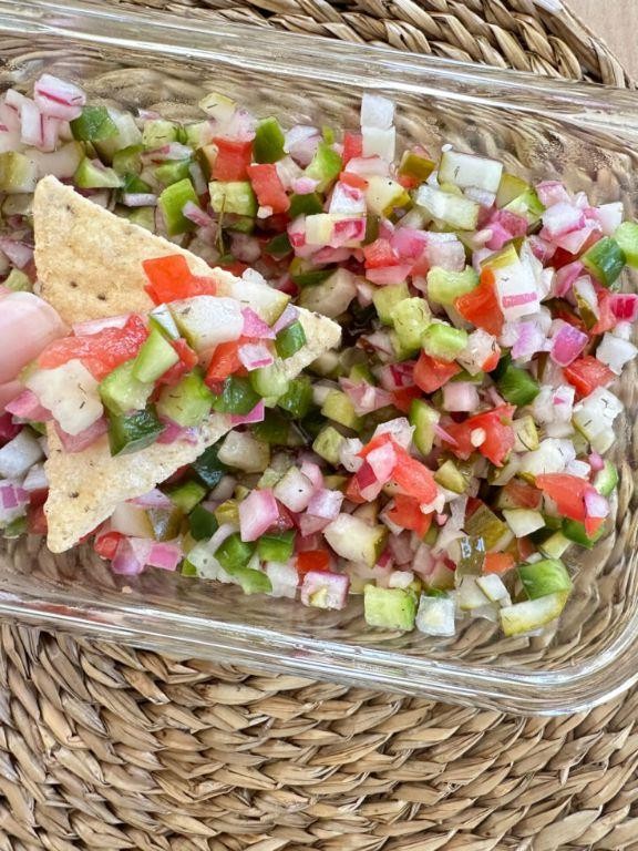 Dill Pickle Salsa