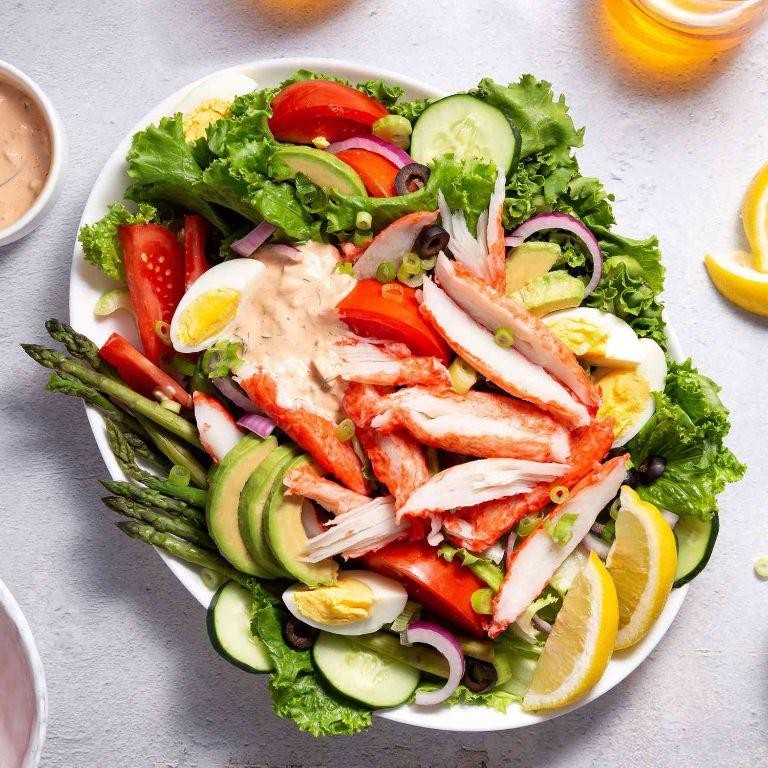 Dungeness Crab Louie Salad