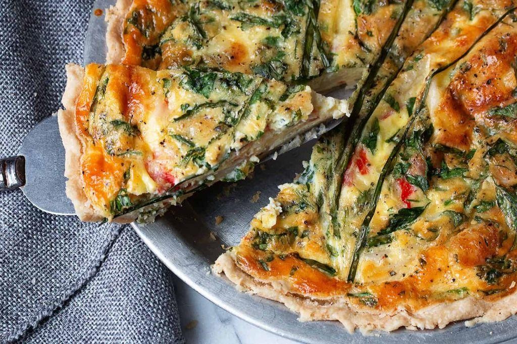 Dungeness Crab and Gruyère Quiche