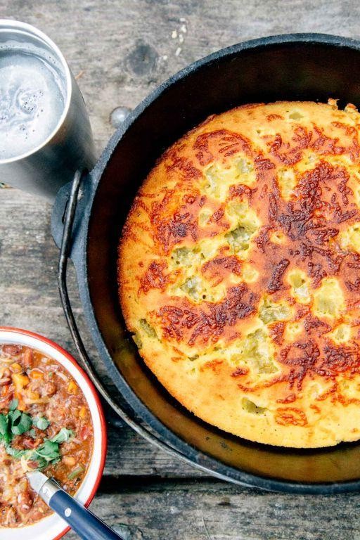 Dutch Oven Cornbread