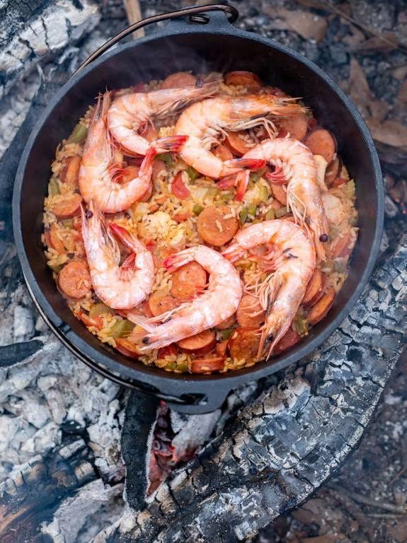 Dutch Oven Jambalaya