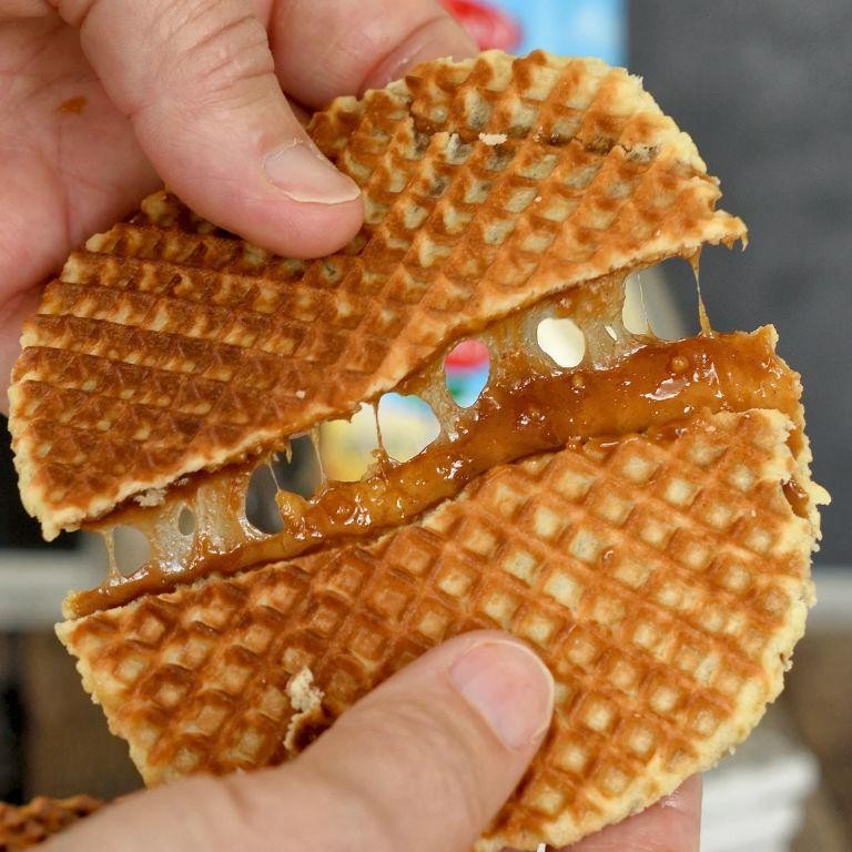 Dutch Stroopwafels (Caramel-Filled Waffles)