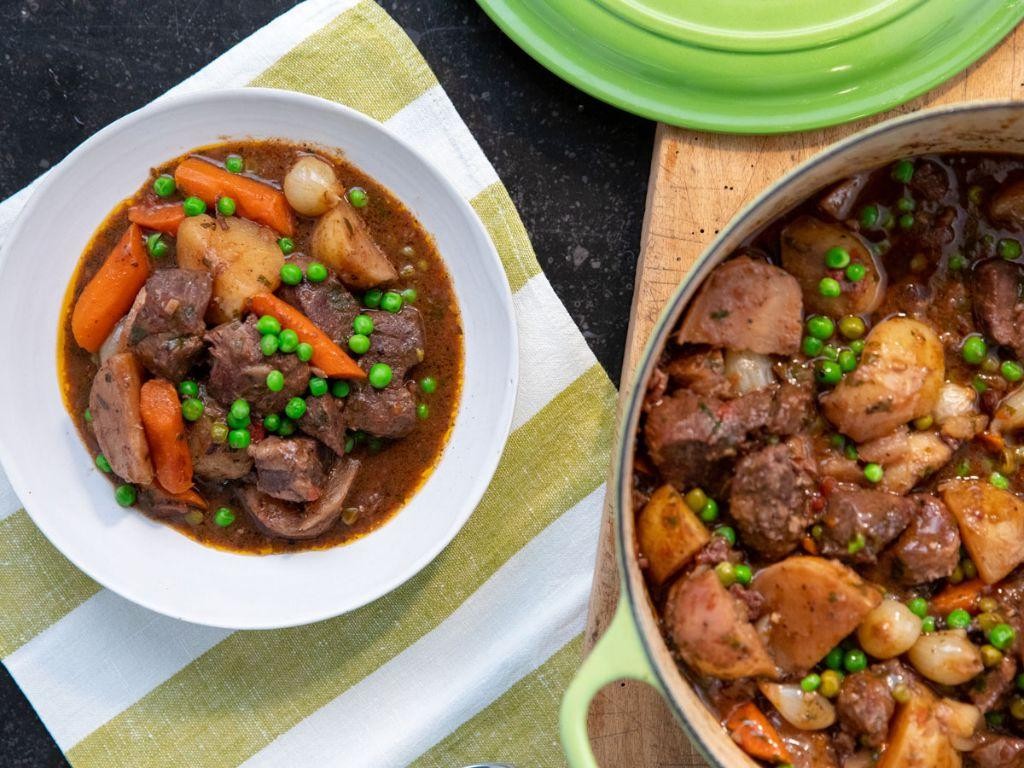 Easter Lamb Stew with Spring Vegetables