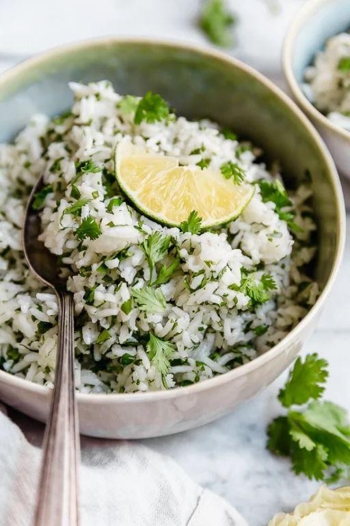 Easy Instant Pot Cilantro Lime Rice