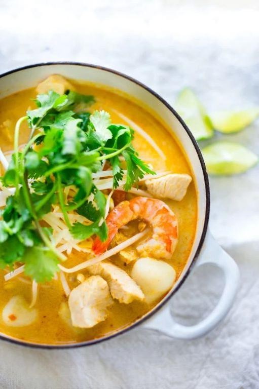 Easy Malaysian Laksa Soup