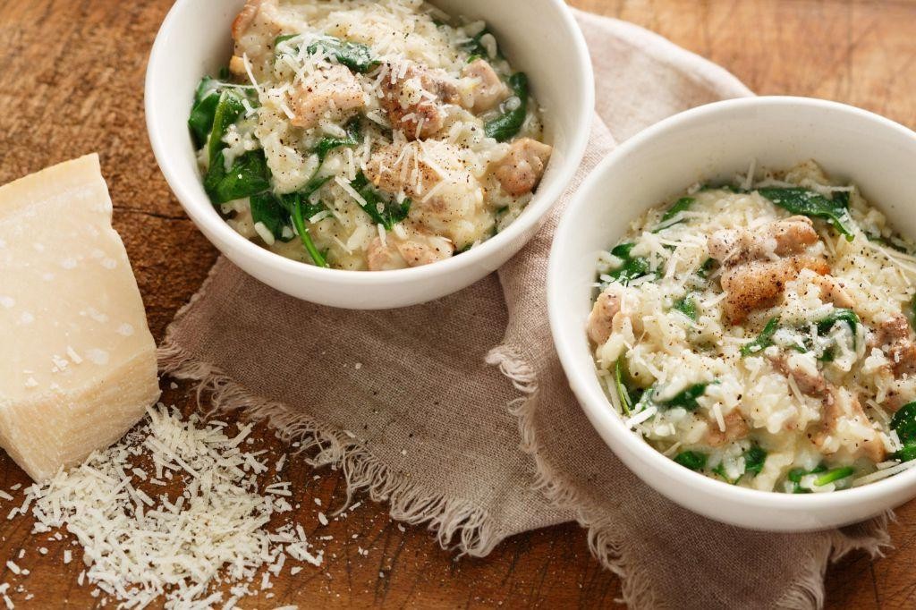Easy Microwave Pressure Cooker Risotto
