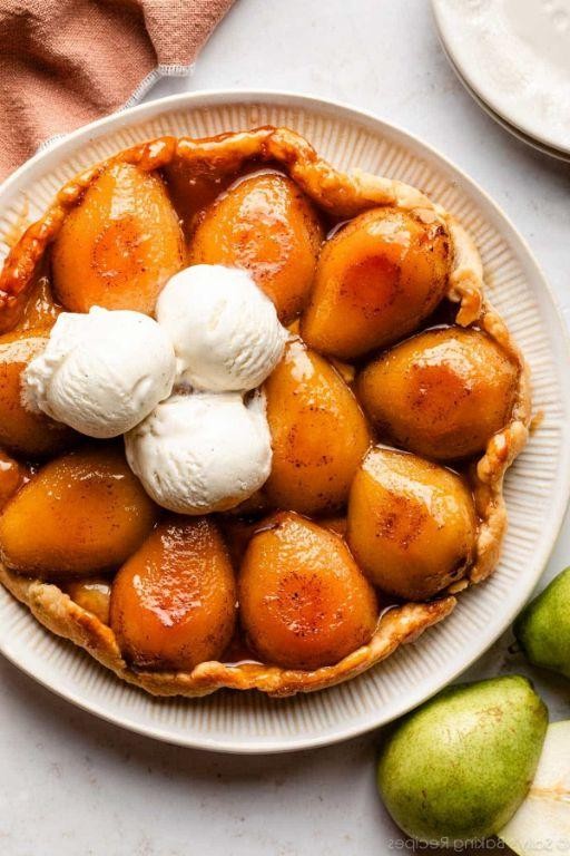 Easy Pear Tarte Tatin