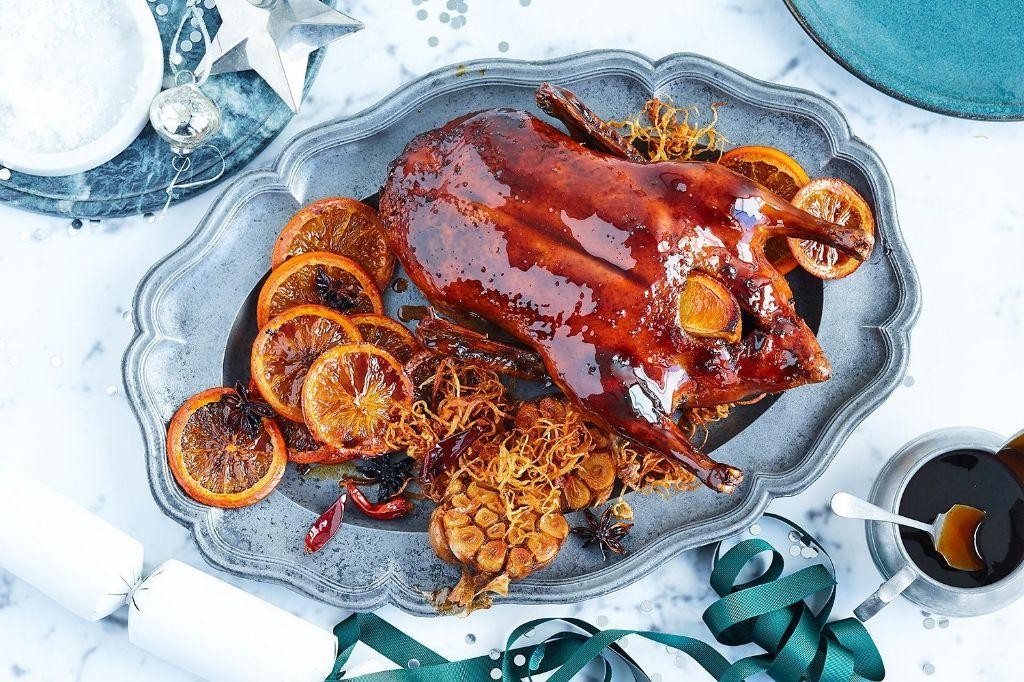 Ebony Oil Glazed Duck with Orange