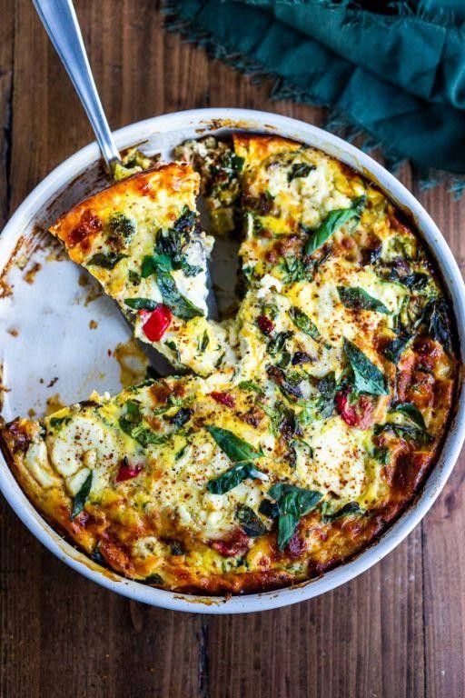 Egg and Roasted Veggie Frittata