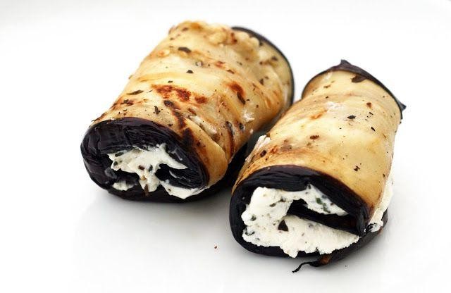 Eggplant and Goat Cheese Rollatini
