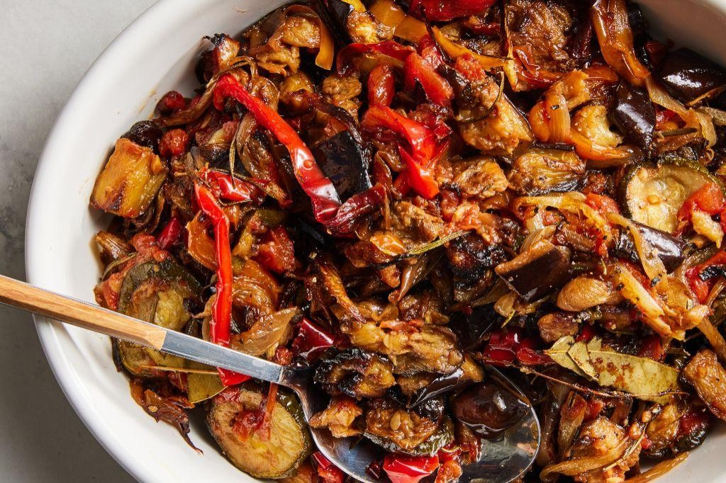 Eggplant and Tomato Ratatouille