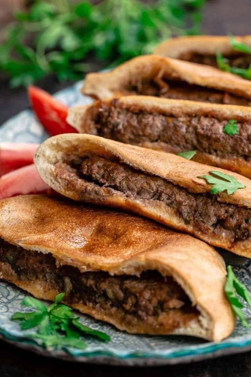 Egyptian Hawawshi Spiced Meat Pies
